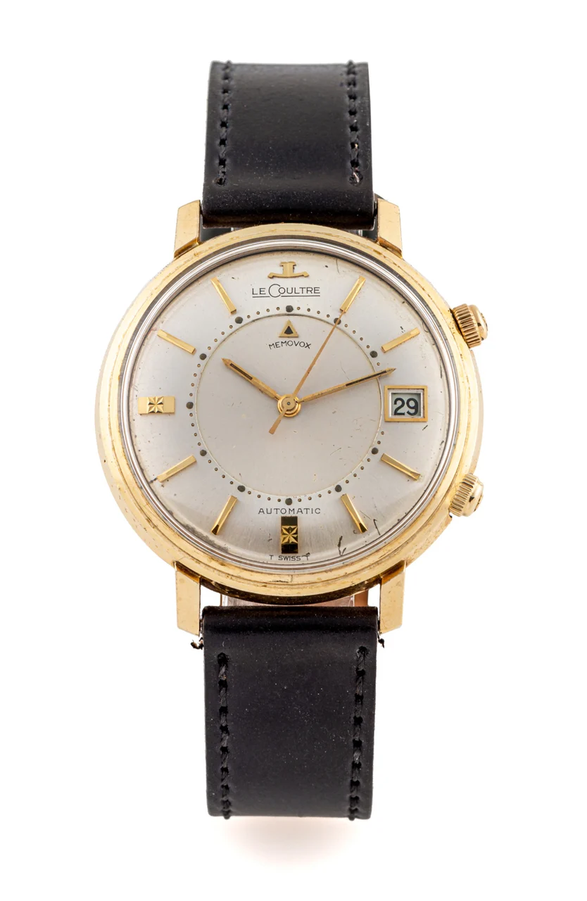 Lecoultre LECOULTRE, REF. 2672, MEMOVOX, 14K YELLOW GOLD kol saati