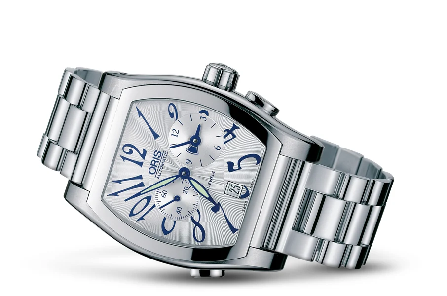 Oris Tonneau Worldtimer 01 690 7540 4061-07 8 20 68 38.5 mm kol saati