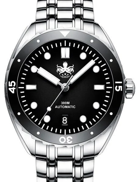 Phoibos Eagle Ray 300-Meter Automatic Dive Watch with Double Dome AR Sapphire Crystal #PY0