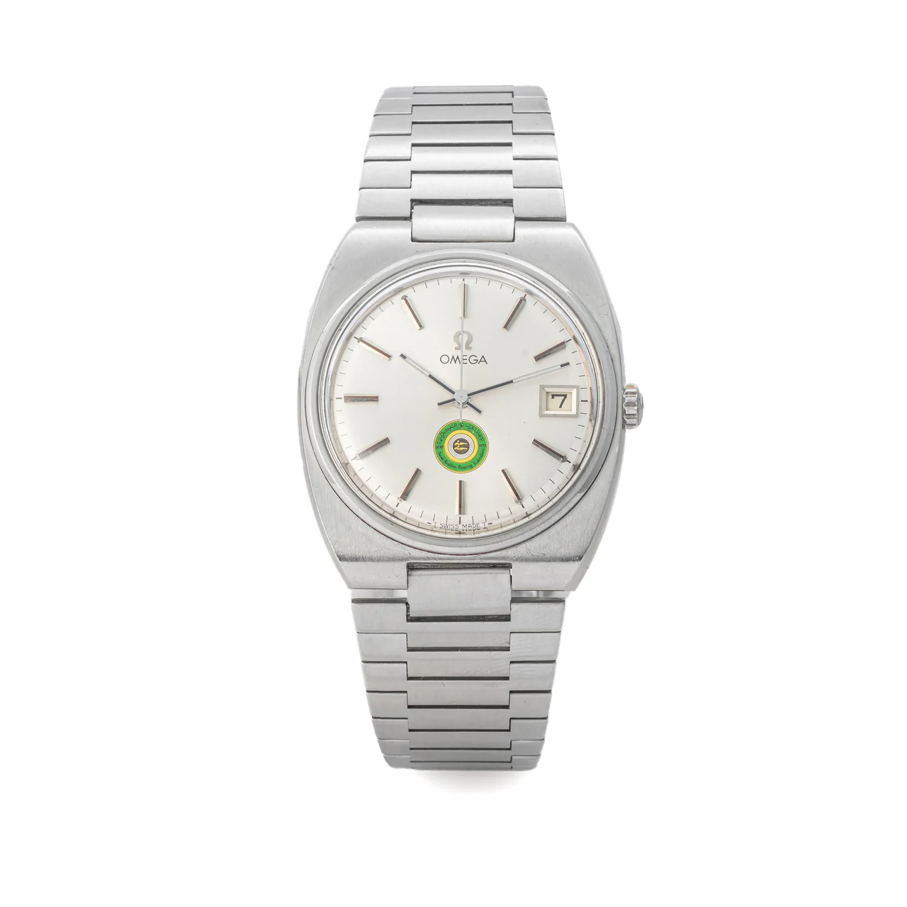 OMEGA OMEGA, REF. 166.0206, SEAMASTER, SAUDI ARABIAN SHOOTING FEDERATION, STEEL kol saati