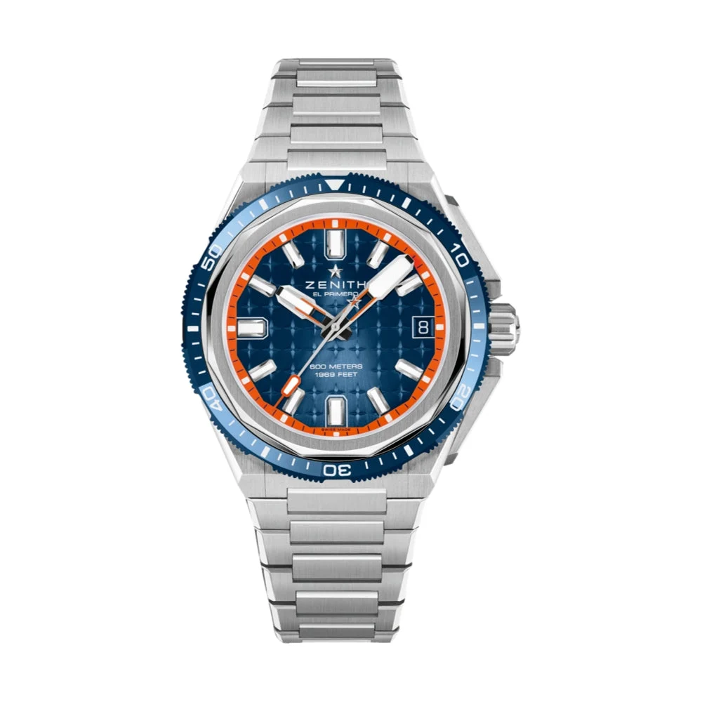 Zenith Defy Extreme Diver 42.5mm - Blue on Bracelet 95.9601.3620/51.I301 42.5 mm kol saati