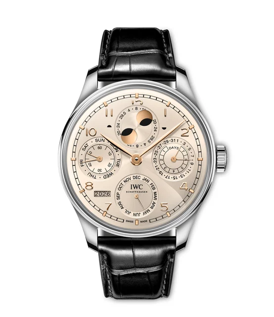 IWC Portugieser Perpetual Calendar 44 IW503704 kol saati