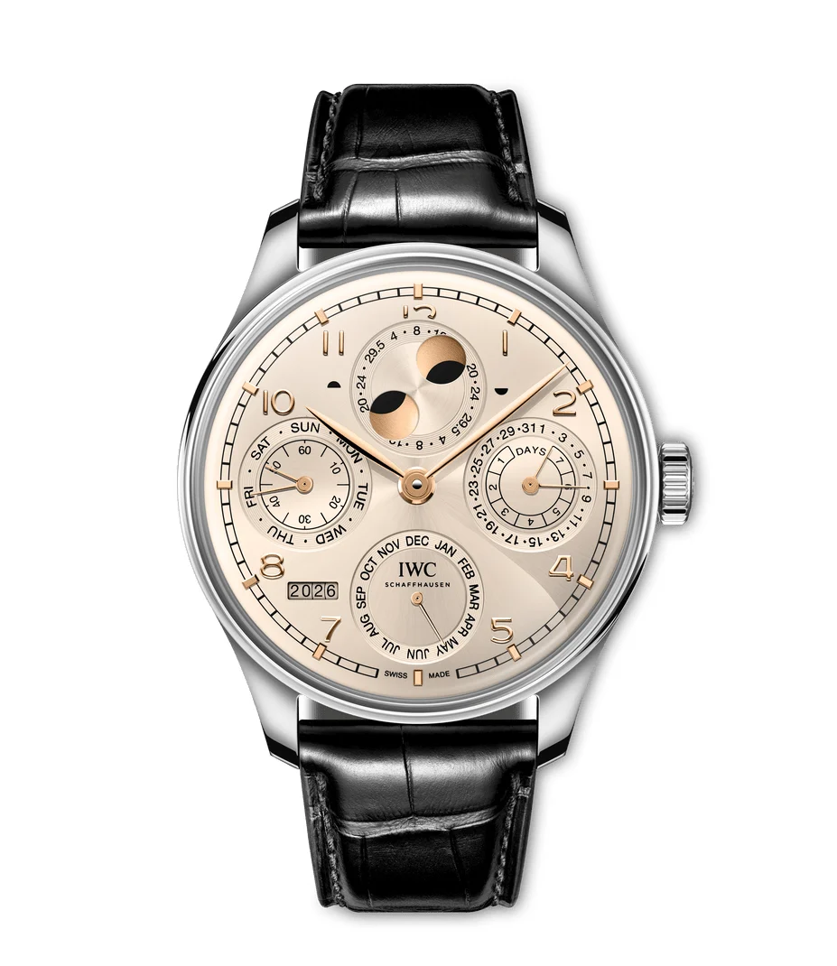IWC Portugieser Perpetual Calendar 44 IW503704 44.4 mm kol saati