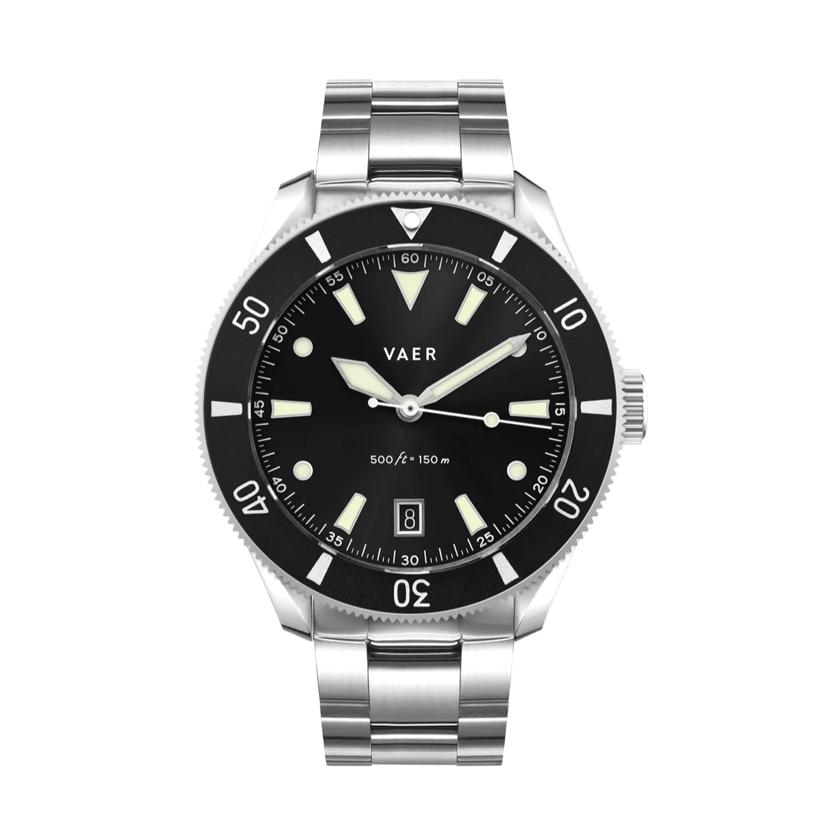 Vaer DS2-MB42-SIL20BLK-NY20KHA 42 mm kol saati