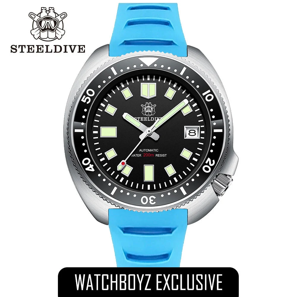 steeldive Turtle / Captain Willard WBST1124S 44 mm kol saati