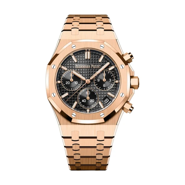 Audemars Piguet Rose Gold Black Dial Audemars Piguet 26240OR.OO.1320OR.02 Rose Gold Black