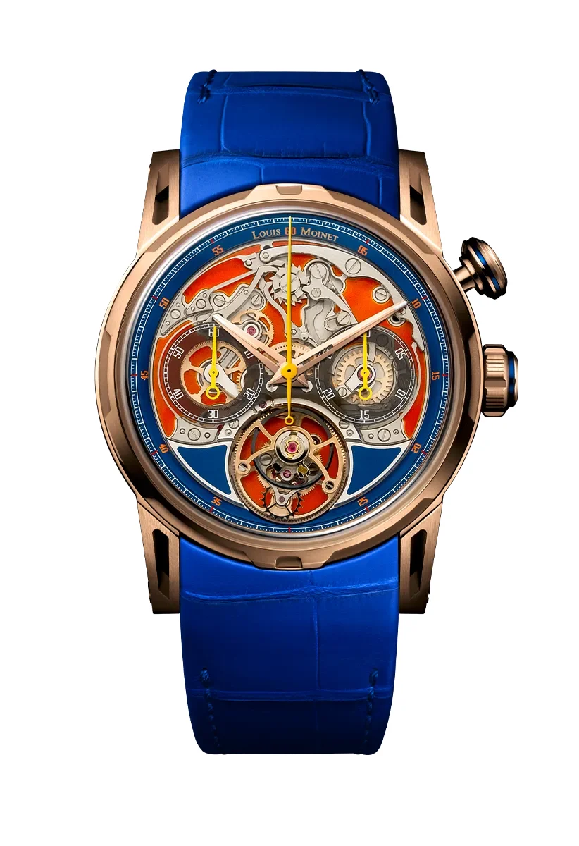 Louis Moinet Louis Moinet LM-114.40.30 43 mm kol saati
