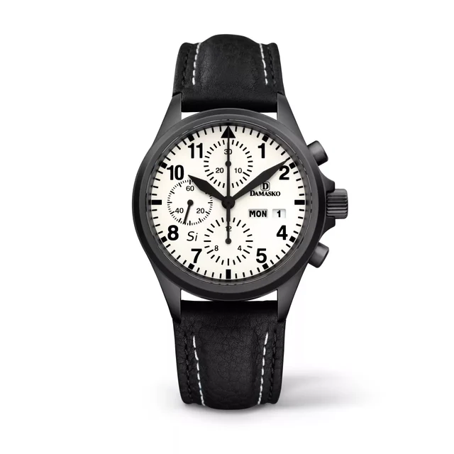 Damasko DC57-BLACK-SI-UP-SI-DIALLB-BLACK-WHITE-DS DAMASKO-DC57-BLACK-SI-UP-SI-DIALLB-BLACK