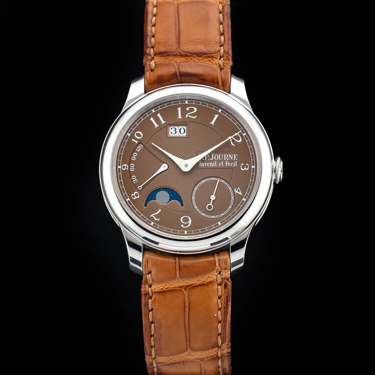 F.P. Journe Automatique Lune Havana 210009N32872 40 mm kol saati