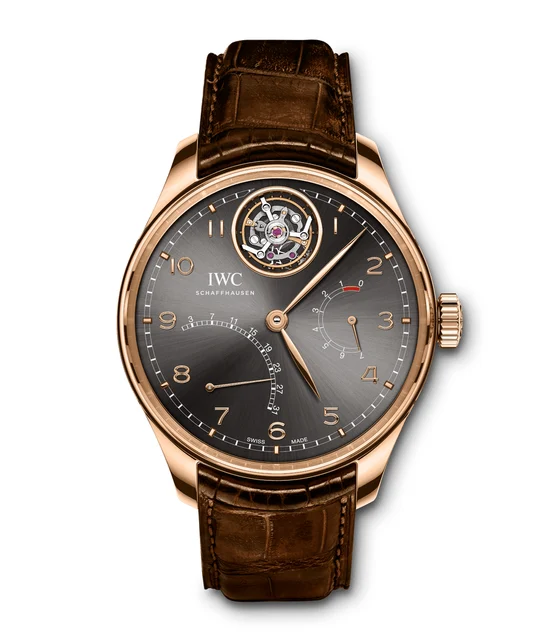 IWC Portugieser Tourbillon Mystere Retrograde IW504602 kol saati