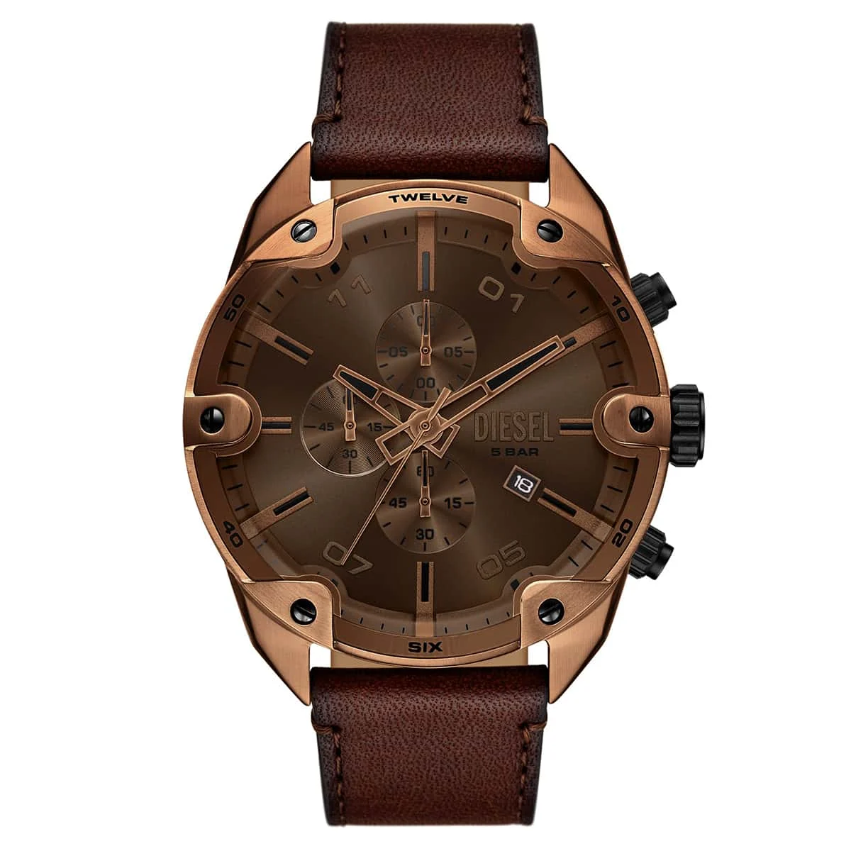 Diesel Spiked DZ4698 49 mm kol saati