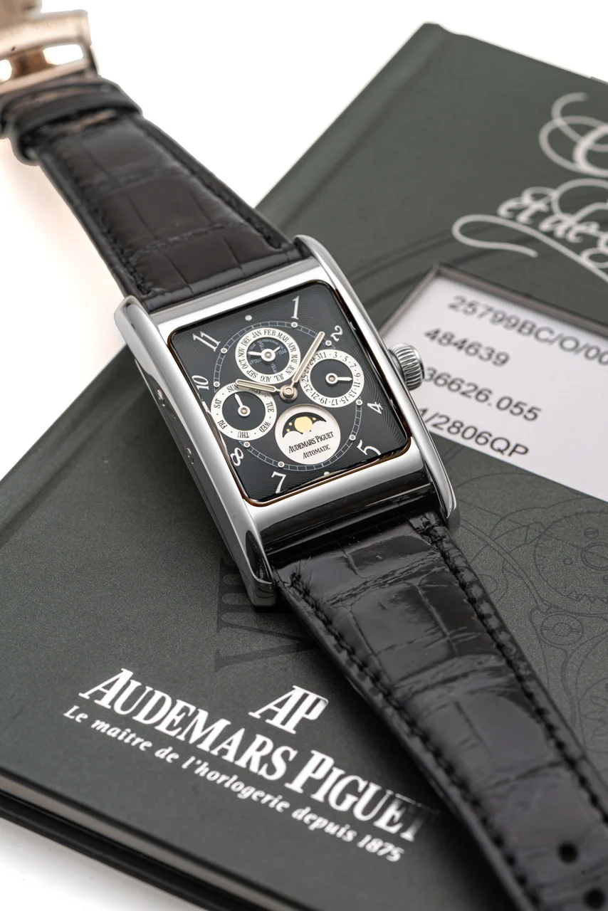 Audemars Piguet AUDEMARS PIGUET, REF. 25799BC, EDWARD PIGUET, QUANTIEME PERPETUEL, WHITE GOLD kol saati