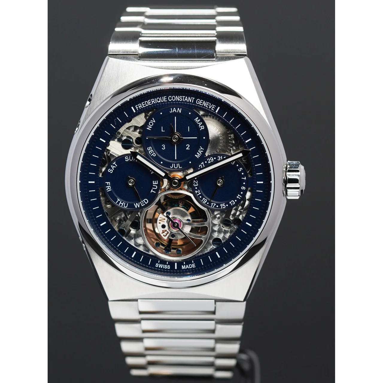 Frederique Constant Highlife Tourbillon Perpetual Calendar Manufacture 210009N31483 kol saati