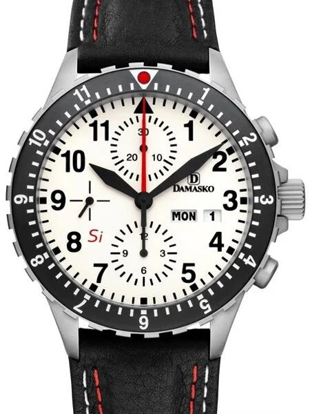 Damasko Swiss Valjoux 7750 Chronograph with a 60-Minute Stopwatch and 12-Hour Totalizer an