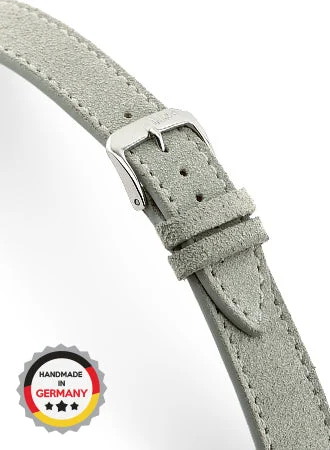 RIOS Leather Strap Franklin - Stone Grey - Genuine Suede 15203/RI kol saati