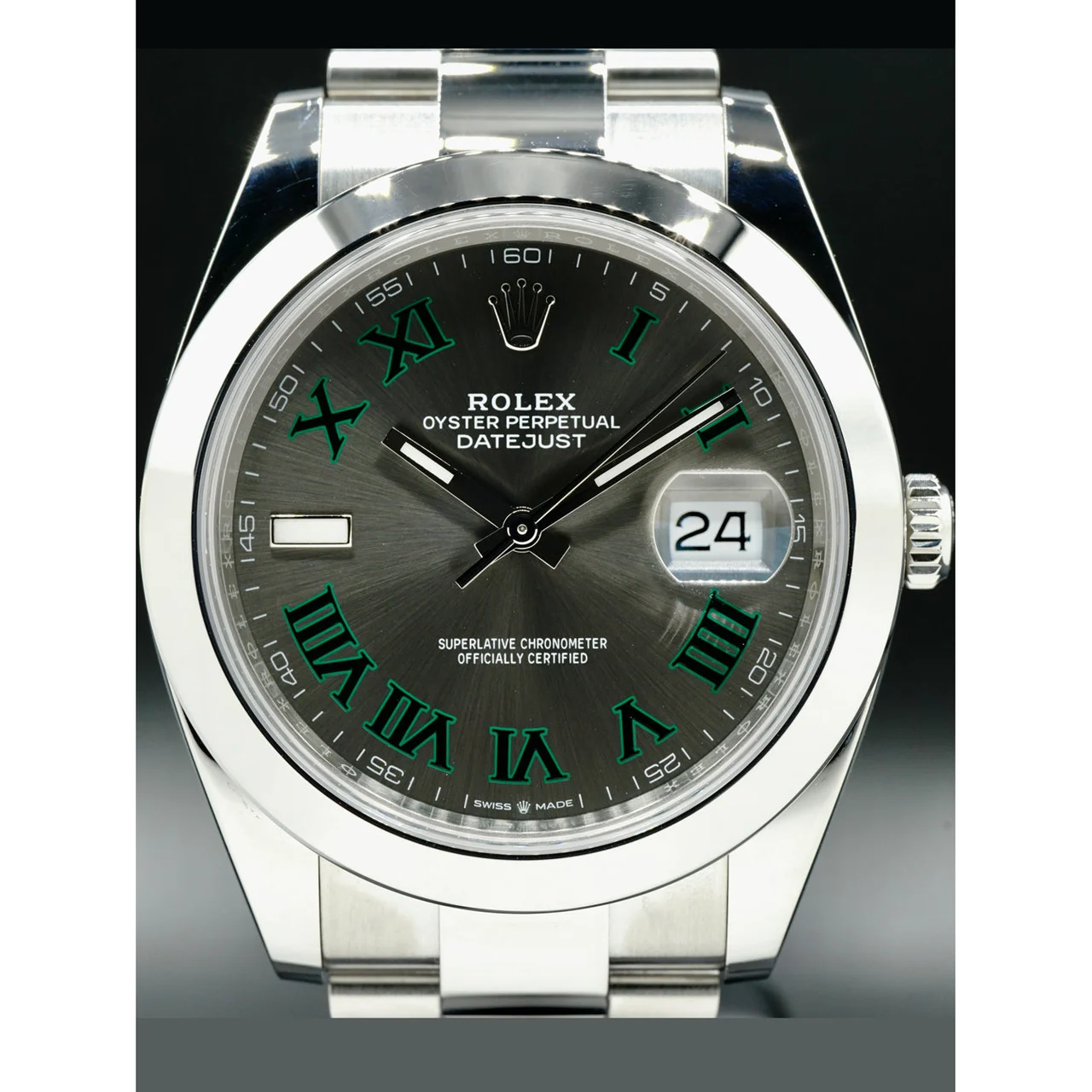 Rolex Datejust Wimbledon 210000058755 41 mm kol saati