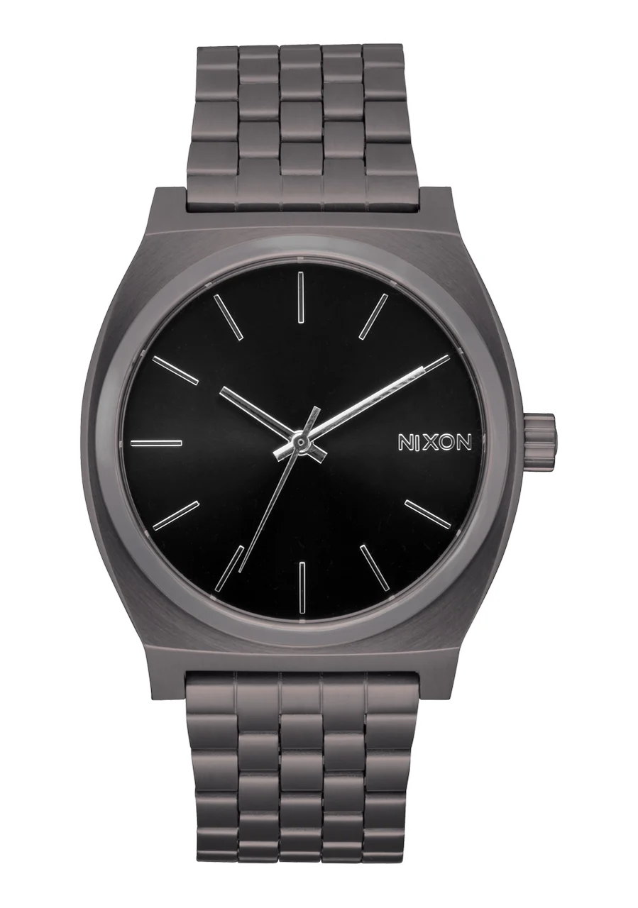 Nixon US Time Teller - Gunmetal / Black Sunray A045-5084-00 37 mm kol saati