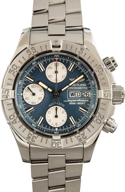 Breitling Superocean Chronograph Blue Dial A1334011/C616 kol saati