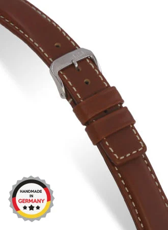 RIOS Water Resistant Submariner - Mahogany - Leather(Hydrophobicity) 121/05/RI kol saati