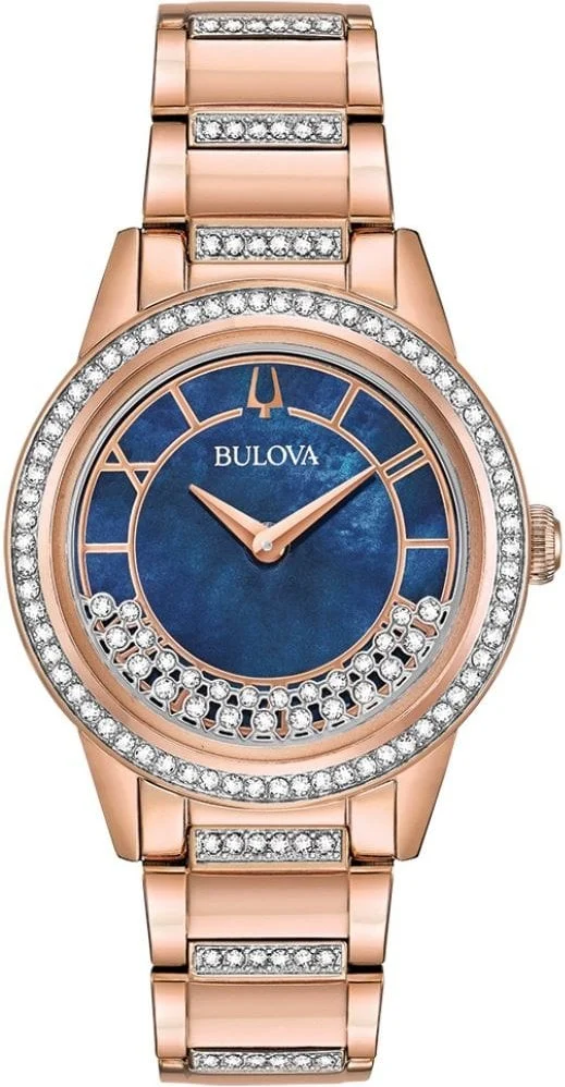 Bulova Crystal Turnstyle 98L247 32.5 mm kol saati