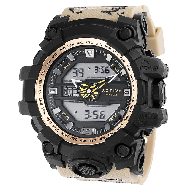 Activa Neo X Invicta Watch - 55mm. Tan (ACW428-004) kol saati
