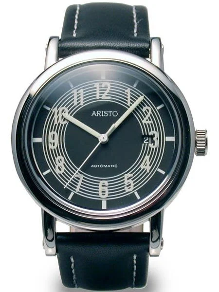 Aristo Retro Mercedes Dashboard Clock Design Swiss ETA Automatic Watch 4H300SL kol saati