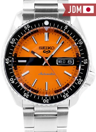 Seiko 5 Japan Seiko 5 Sports “Sports Style” 1969 Orange Ref. SBSA219 SBSA219/SKO 46 mm kol saati
