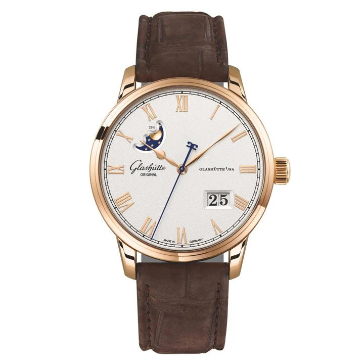 Glashutte Original Senator 1-36-24-02-05-62 40 mm kol saati
