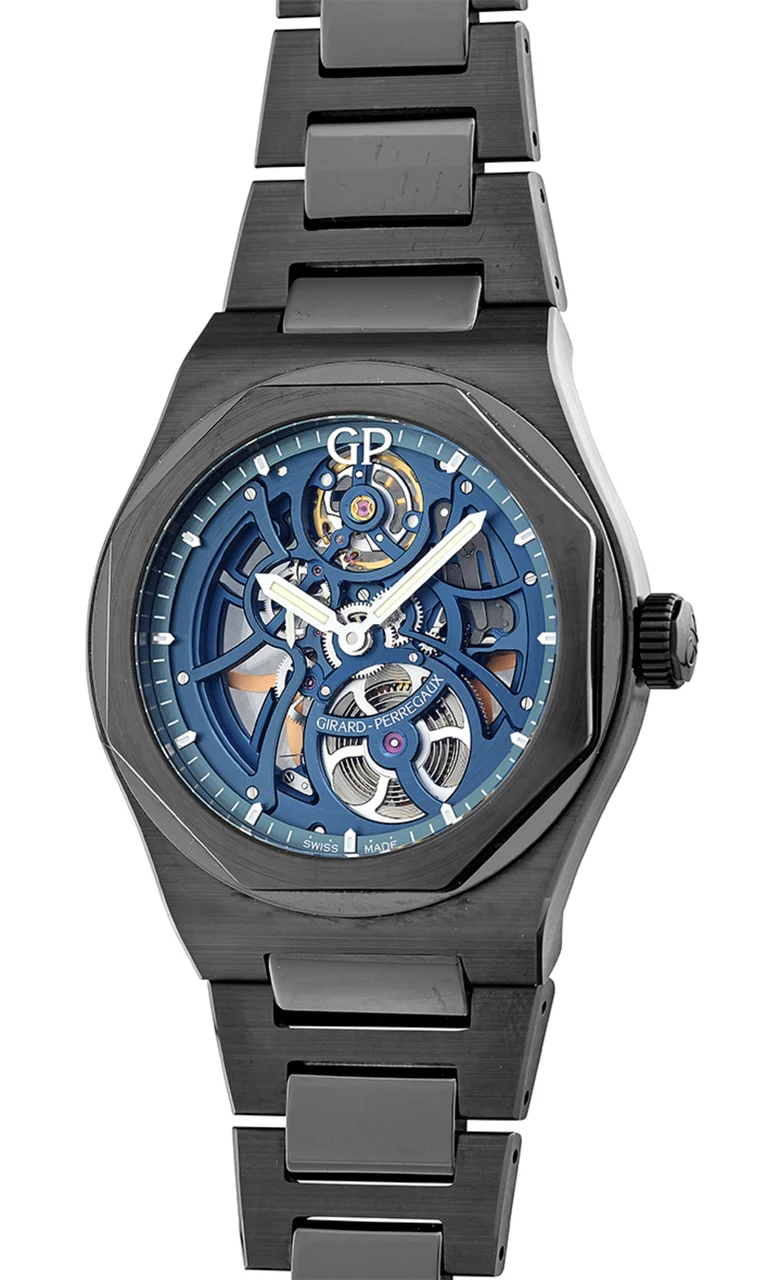 Girard-Perregaux GIRARD-PERREGAUX, REF. 81015, LAUREATO, SKELETON, CERAMIC kol saati