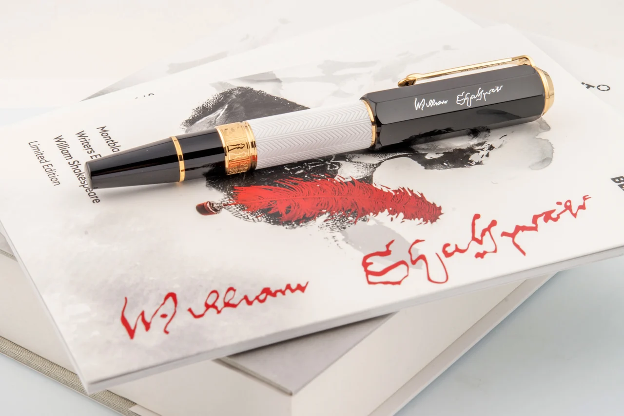 Montblanc “Writers Edition”, Ref. 28824, made in 2016 “William Shakespeare”, limited edition, No. 2 879 / 8 700 kol saati