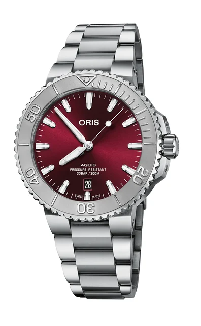 Oris Aquis Date Relief 01 733 7766 4158-07 8 22 05PEB kol saati