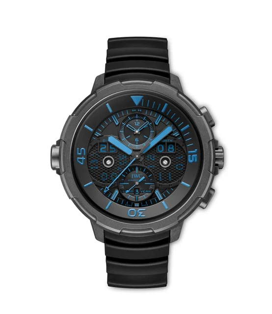 IWC Aquatimer Perpetual Calendar Digital Date Month IW379406 kol saati