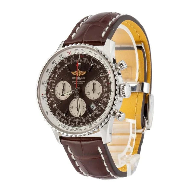 Breitling Navitimer B01 Brown Dial AB0121C4Q605 kol saati