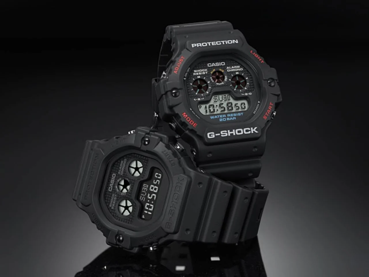 Casio G-shock Origin DW-5900BB-1DR 46.8 mm kol saati