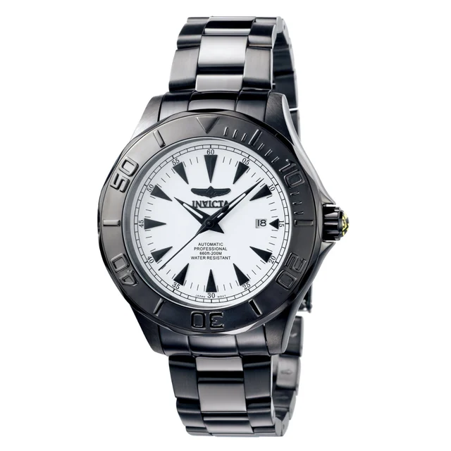 Invicta Signature Automatic 3 Hand White Dial Watch (ZG-7113) kol saati