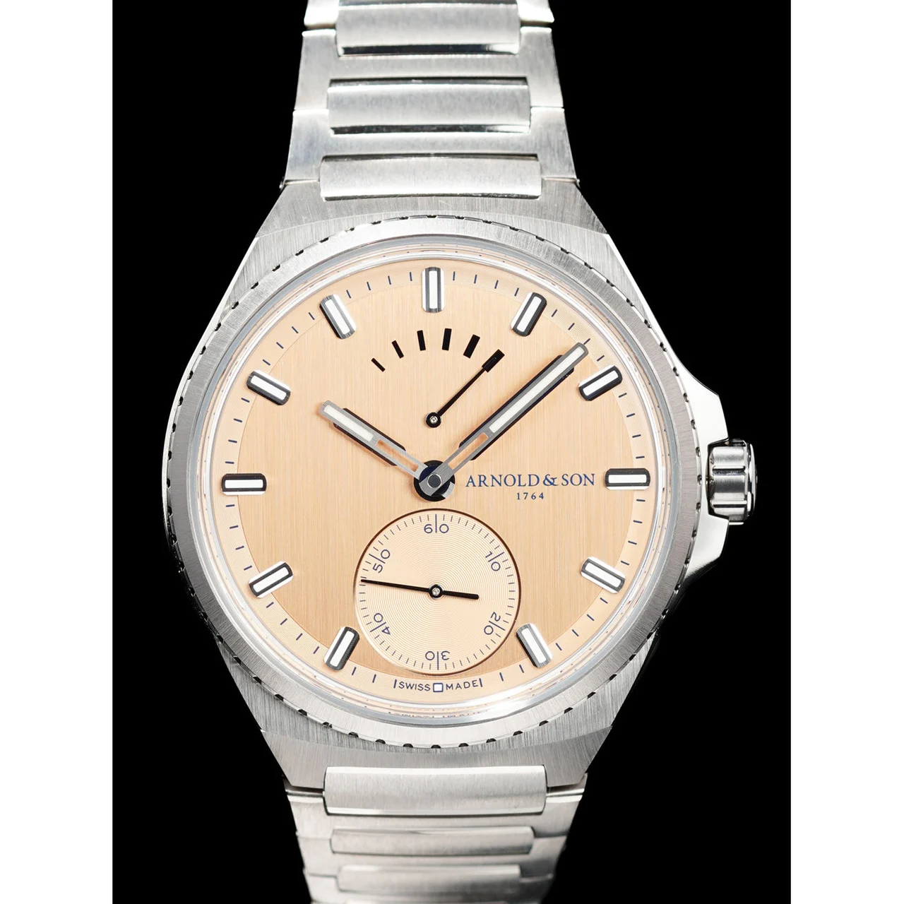 Arnold & Son Arnold and Son 1LTAT.J01A Longitude Titanium Kingsand Gold 42.5mm 210000084811 42.5 mm kol saati
