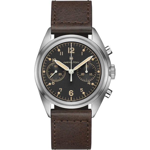 Hamilton Khaki Aviation Pilot Pioneer Mechanical Chrono H76409530 kol saati