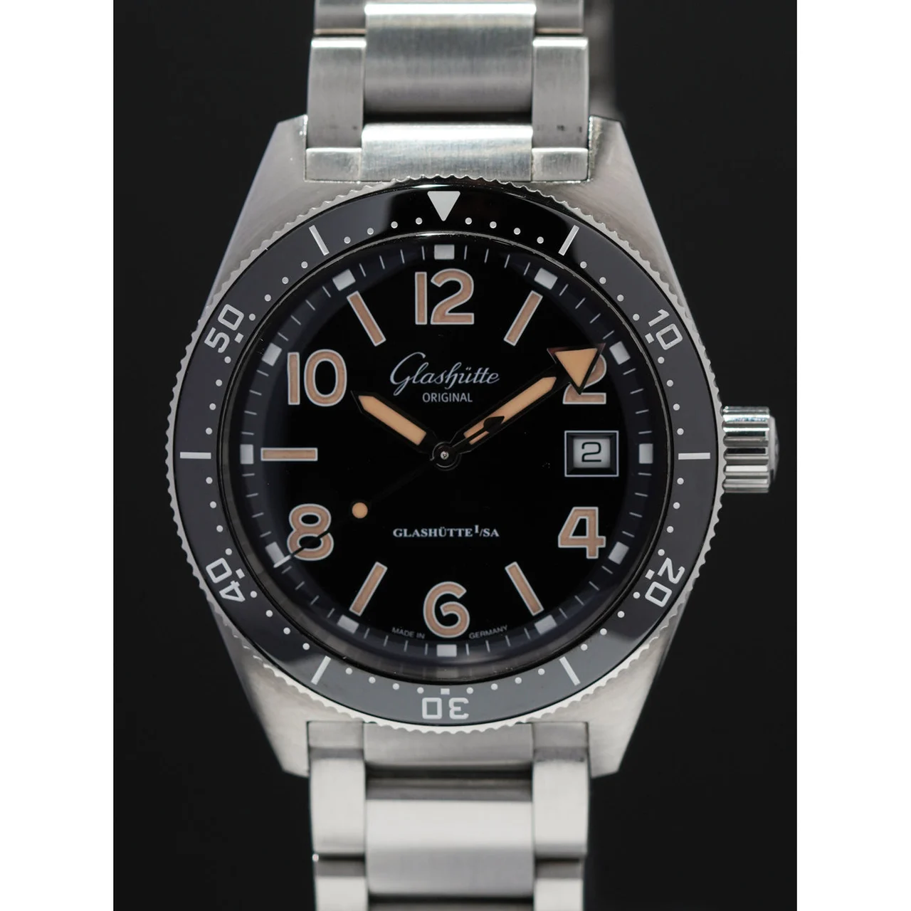Glashutte Original Glashütte Original SeaQ on Bracelet 1-39-11-06-80-70 210009N31720 39.5 mm kol saati