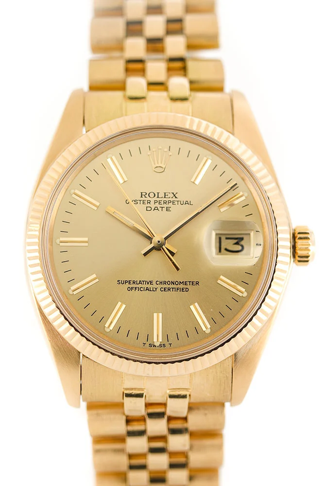 Rolex Ref. 1503 18k 34 mm kol saati