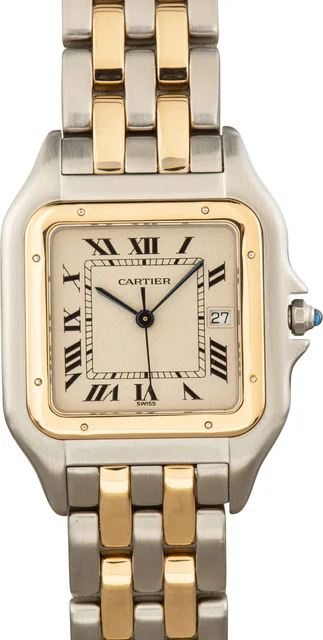 Cartier Panthere Jumbo 18k Yellow Gold 187957 kol saati