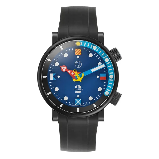Yema Silberstein Marine 2 CMM.20 Limited Edition Watch #20.26.20.05.TN.U6 kol saati