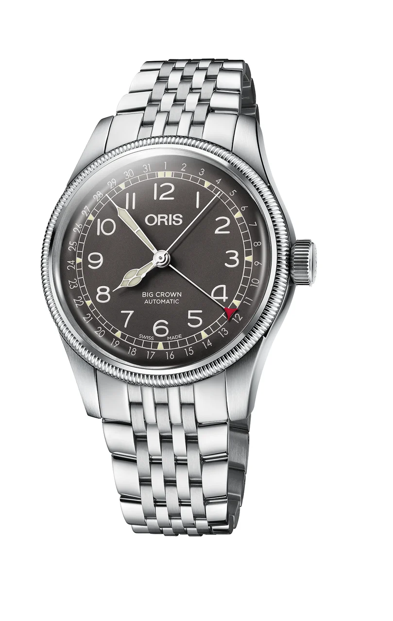 Oris Big Crown Pointer Date 01 754 7741 4064-07 8 20 22 40 mm kol saati