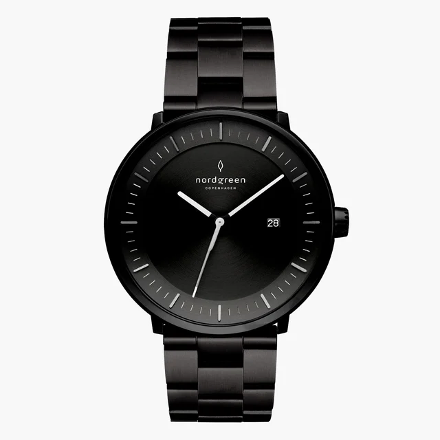 Nordgreen Philosopher 40mm PH40BL3LBLBL-bundle kol saati