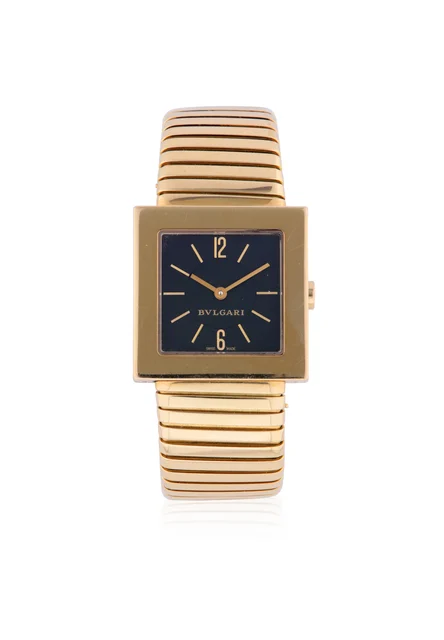 Bulgari Yellow Gold SQ 27 2T kol saati