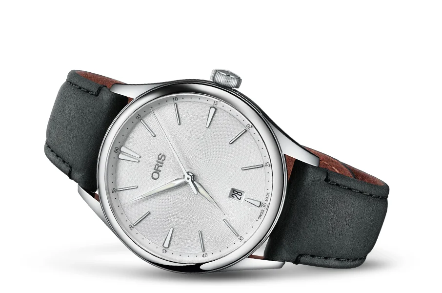 Oris Artelier Date 01 733 7721 4051-07 5 21 34FC 40 mm kol saati