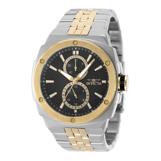 Invicta Sea Vulture Eyrie Watch - 44mm. Gold. Steel (50153) kol saati