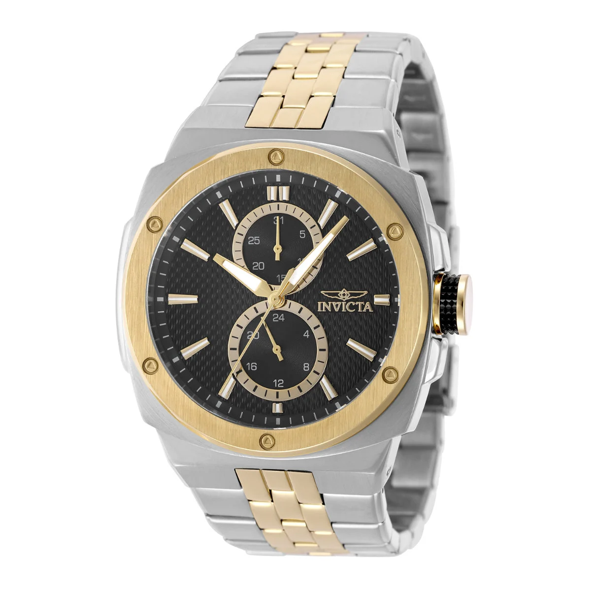 Invicta Sea Vulture Eyrie Watch - 44mm. Gold. Steel (50153) 44 mm kol saati