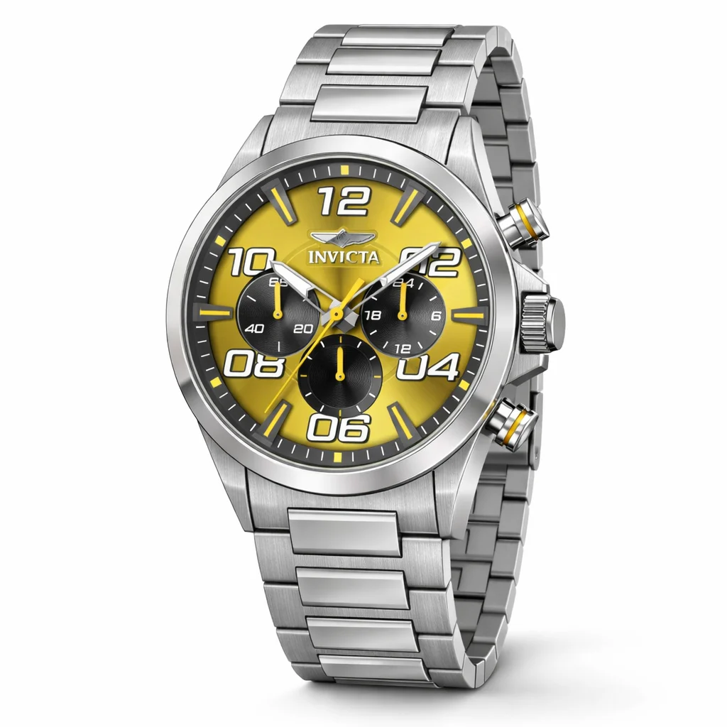 Invicta Speedway Verve Watch - 44mm. Steel (50424) 44 mm kol saati