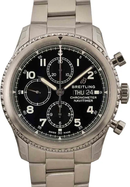 Breitling Navitimer Black Dial A13314101B1A1 kol saati