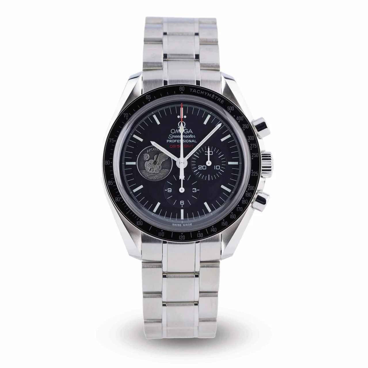 OMEGA OMEGA REF. 311.30.42.30.01.002, SPEEDMASTER APOLLO 11, 40TH ANNIVERSARY,STEEL ,LIMITED , UNWORN kol saati